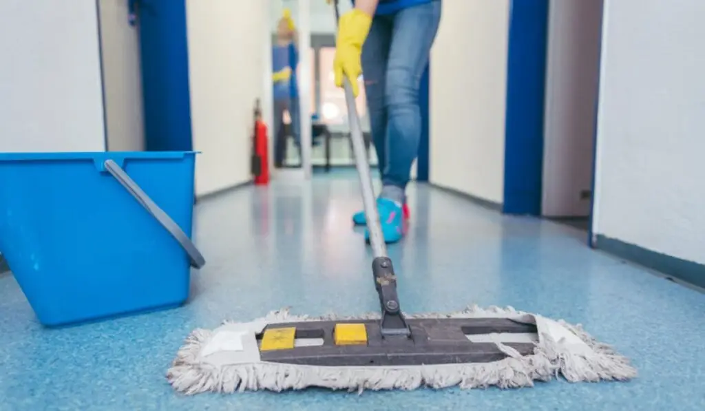 a-woman-mopping-the-floor-with-a-mop
